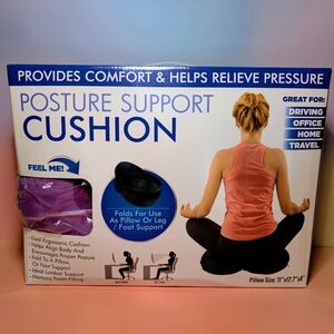Posture Support Cushion - Purple